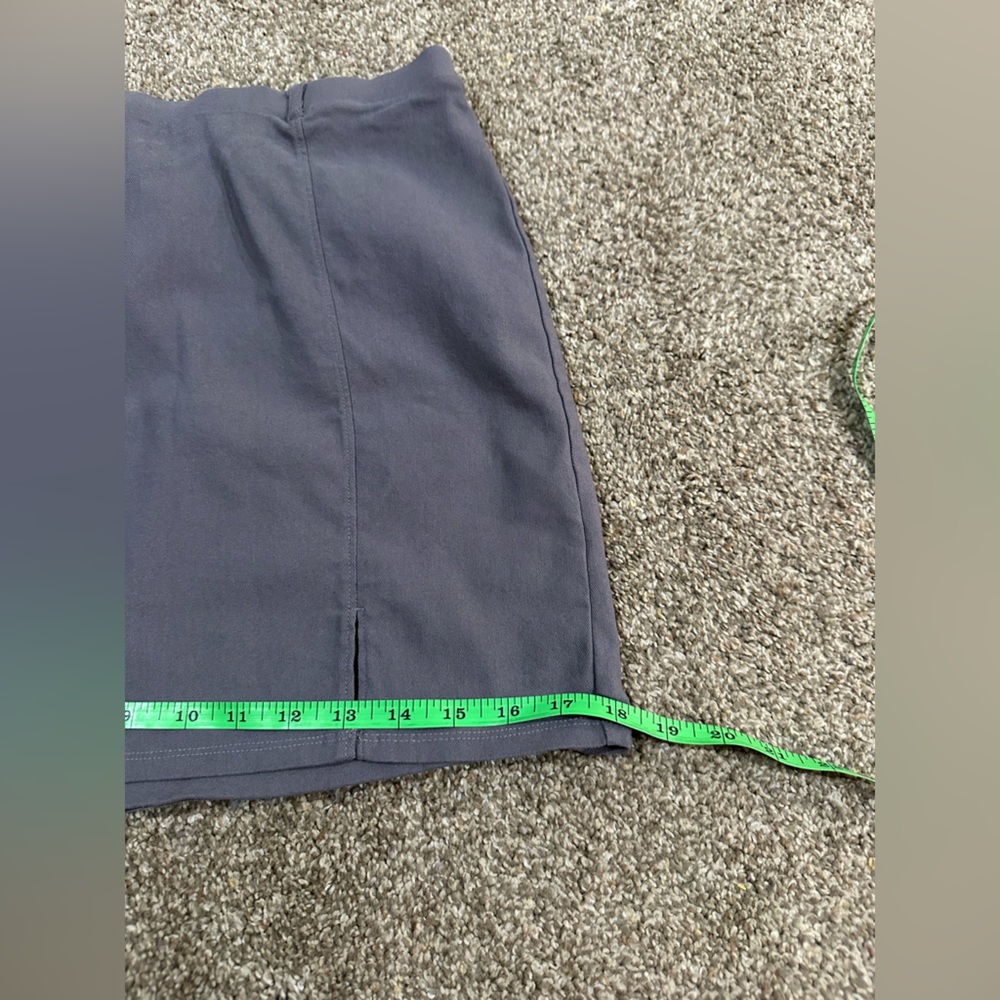 No Boundaries Charcoal Mini Skirt - Picture 7 of 8